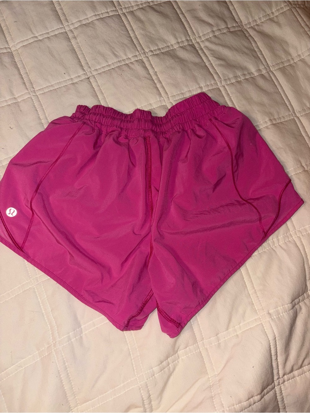 lululemon athletica Bright Pink Athletic Shorts